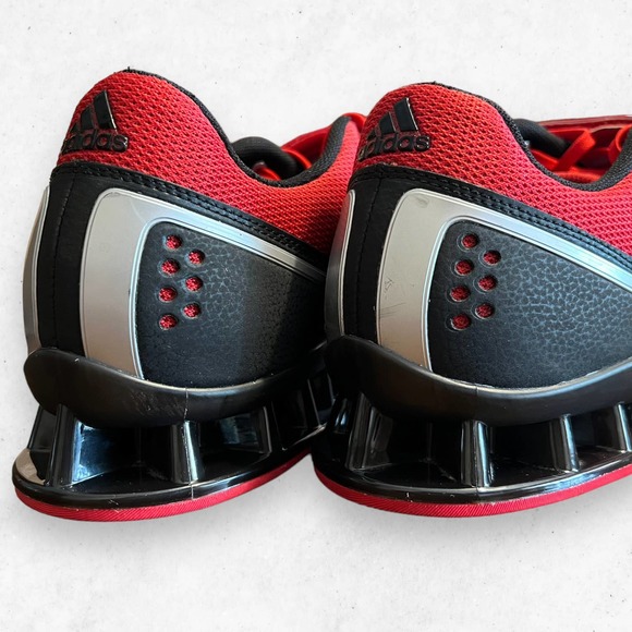 Adidas Adipower Weightlifting Torsion‎ Black Red Metallic Shoes Size Men\'s US 15 main image 13